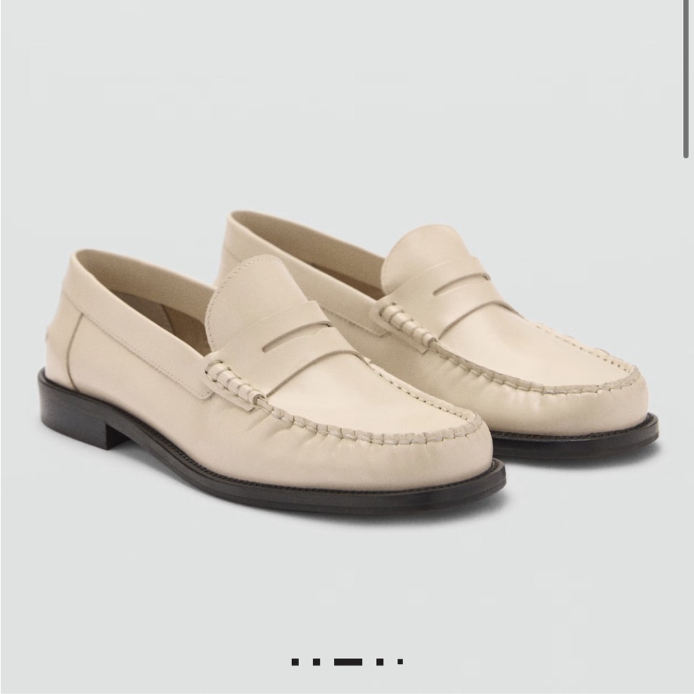 Mango Cream Women's Loafers